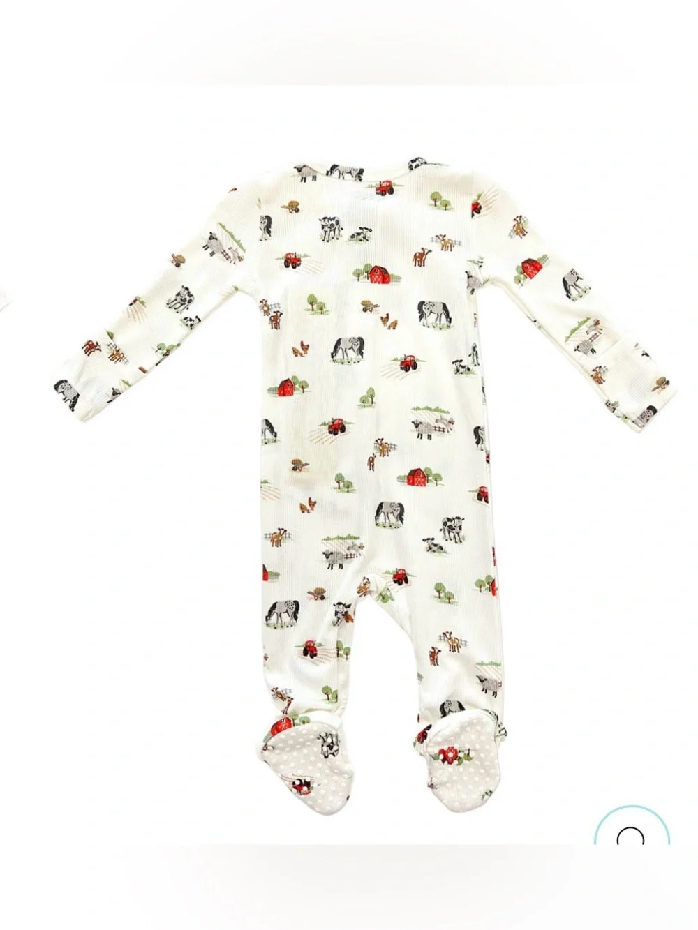 Angel Dear - 2 Way Zipper Footie - Little Farm